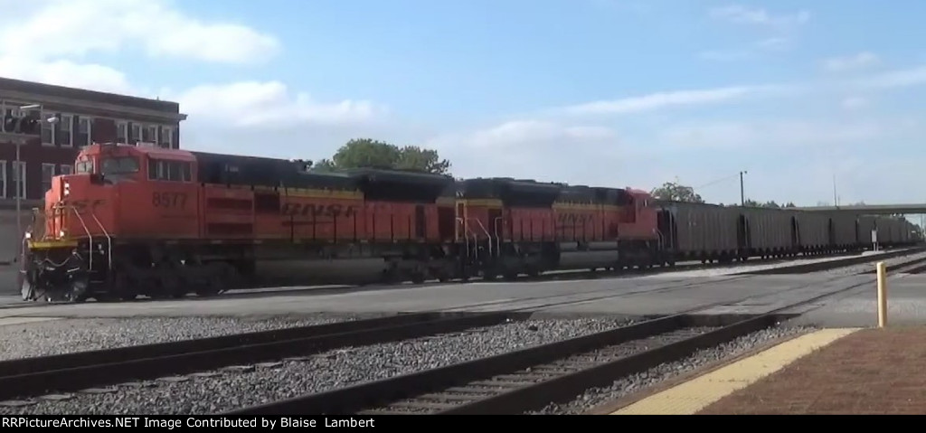 BNSF coal train